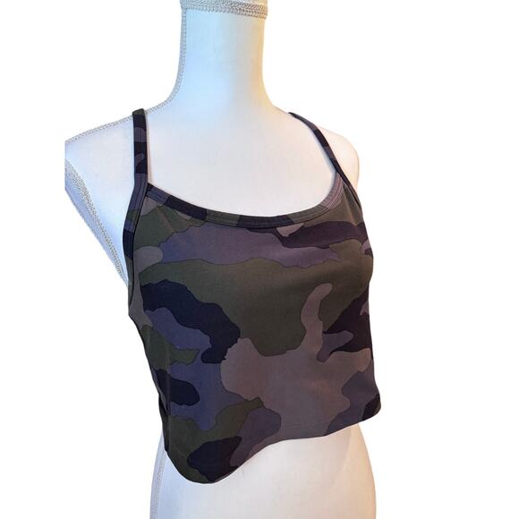 Ladies Offline by Aerie Large Recharge East Support Bra / Top Camouflage - Picture 2 of 6